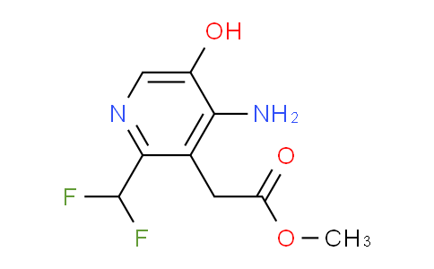 AM15224 | 1804513-09-4 | Methyl 4-amino-2-(difluoromethyl)-5-hydroxypyridine-3-acetate
