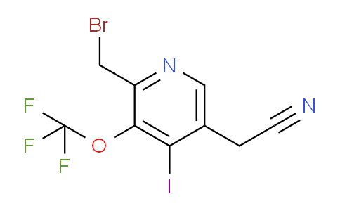 AM152248 | 1804775-31-2 | 2-(Bromomethyl)-4-iodo-3-(trifluoromethoxy)pyridine-5-acetonitrile