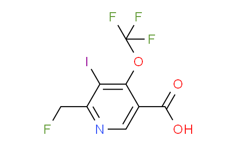 AM152251 | 1804350-41-1 | 2-(Fluoromethyl)-3-iodo-4-(trifluoromethoxy)pyridine-5-carboxylic acid