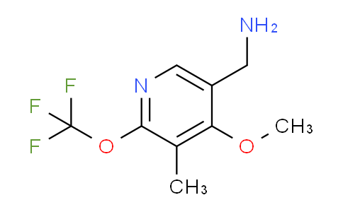5-(Aminomethyl)-4-methoxy-3-methyl-2-(trifluoromethoxy)pyridine