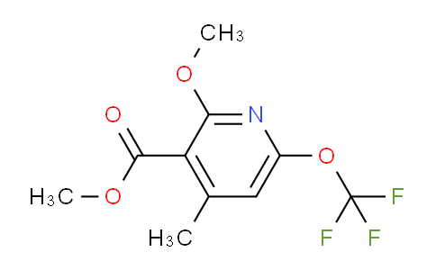 Methyl 2-methoxy-4-methyl-6-(trifluoromethoxy)pyridine-3-carboxylate