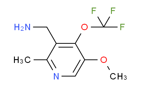 3-(Aminomethyl)-5-methoxy-2-methyl-4-(trifluoromethoxy)pyridine
