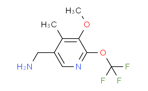 5-(Aminomethyl)-3-methoxy-4-methyl-2-(trifluoromethoxy)pyridine