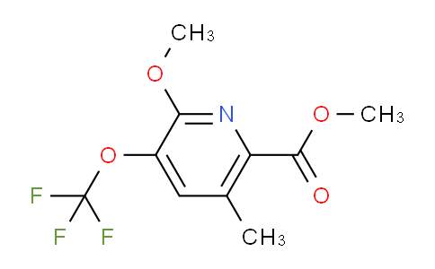 AM152270 | 1806178-17-5 | Methyl 2-methoxy-5-methyl-3-(trifluoromethoxy)pyridine-6-carboxylate