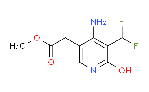 AM15228 | 1805137-04-5 | Methyl 4-amino-3-(difluoromethyl)-2-hydroxypyridine-5-acetate