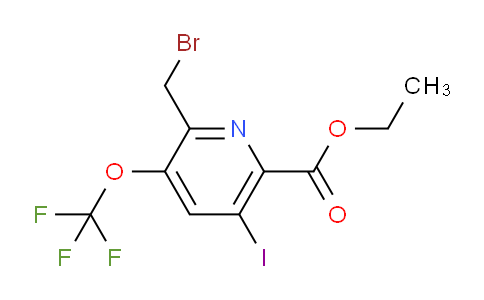 AM152295 | 1806137-41-6 | Ethyl 2-(bromomethyl)-5-iodo-3-(trifluoromethoxy)pyridine-6-carboxylate
