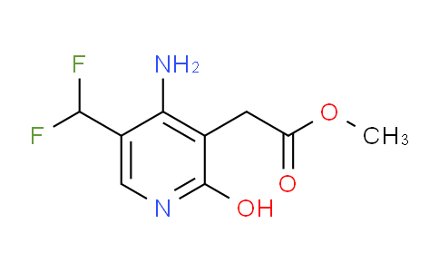 AM15233 | 1805137-11-4 | Methyl 4-amino-5-(difluoromethyl)-2-hydroxypyridine-3-acetate