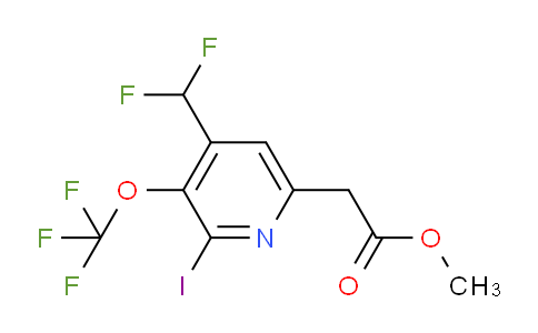 AM152333 | 1805106-95-9 | Methyl 4-(difluoromethyl)-2-iodo-3-(trifluoromethoxy)pyridine-6-acetate