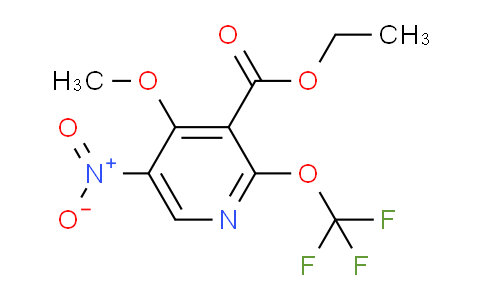 AM152339 | 1804436-94-9 | Ethyl 4-methoxy-5-nitro-2-(trifluoromethoxy)pyridine-3-carboxylate