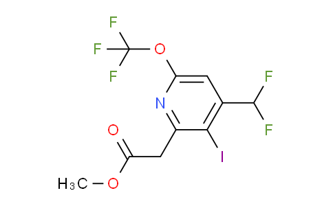 AM152342 | 1804745-19-4 | Methyl 4-(difluoromethyl)-3-iodo-6-(trifluoromethoxy)pyridine-2-acetate