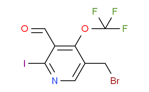 AM152348 | 1806252-51-6 | 5-(Bromomethyl)-2-iodo-4-(trifluoromethoxy)pyridine-3-carboxaldehyde