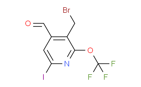 AM152350 | 1804353-25-0 | 3-(Bromomethyl)-6-iodo-2-(trifluoromethoxy)pyridine-4-carboxaldehyde