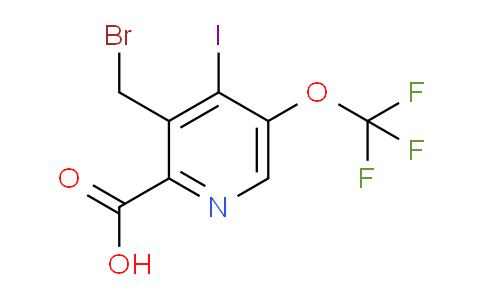 AM152364 | 1804368-98-6 | 3-(Bromomethyl)-4-iodo-5-(trifluoromethoxy)pyridine-2-carboxylic acid