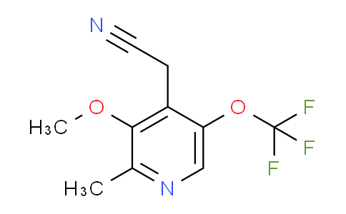 AM152367 | 1804783-58-1 | 3-Methoxy-2-methyl-5-(trifluoromethoxy)pyridine-4-acetonitrile
