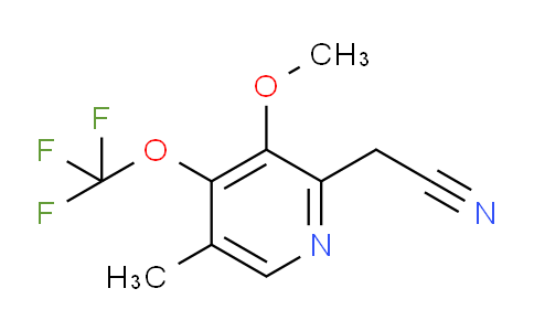 AM152373 | 1804920-38-4 | 3-Methoxy-5-methyl-4-(trifluoromethoxy)pyridine-2-acetonitrile