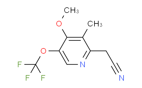 AM152381 | 1804642-73-6 | 4-Methoxy-3-methyl-5-(trifluoromethoxy)pyridine-2-acetonitrile