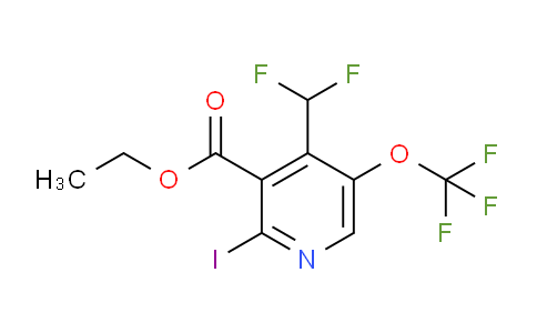 AM152384 | 1806745-56-1 | Ethyl 4-(difluoromethyl)-2-iodo-5-(trifluoromethoxy)pyridine-3-carboxylate