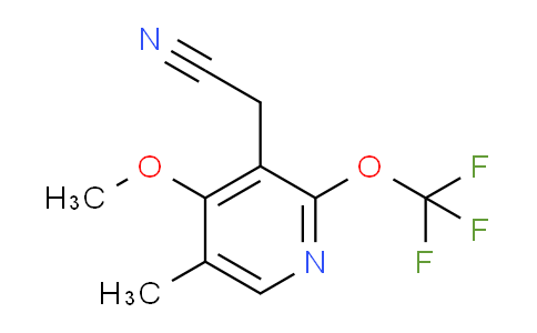 AM152385 | 1806233-10-2 | 4-Methoxy-5-methyl-2-(trifluoromethoxy)pyridine-3-acetonitrile