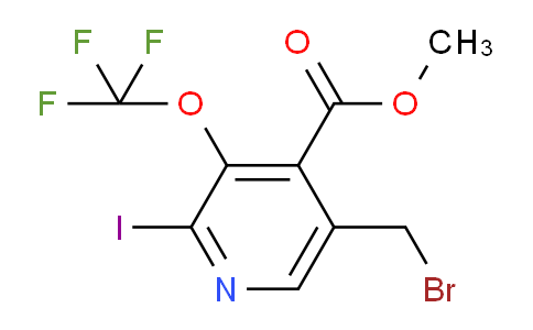 AM152388 | 1806252-80-1 | Methyl 5-(bromomethyl)-2-iodo-3-(trifluoromethoxy)pyridine-4-carboxylate