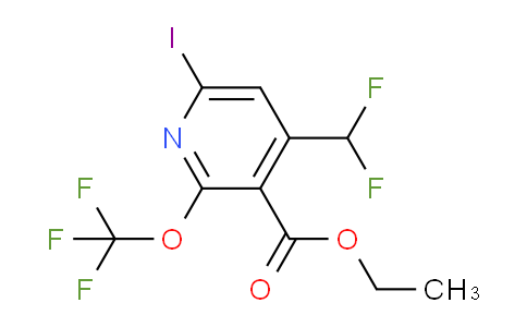 AM152390 | 1805118-02-8 | Ethyl 4-(difluoromethyl)-6-iodo-2-(trifluoromethoxy)pyridine-3-carboxylate