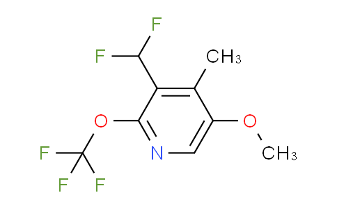 AM152391 | 1804008-60-3 | 3-(Difluoromethyl)-5-methoxy-4-methyl-2-(trifluoromethoxy)pyridine