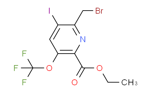AM152397 | 1806137-35-8 | Ethyl 2-(bromomethyl)-3-iodo-5-(trifluoromethoxy)pyridine-6-carboxylate