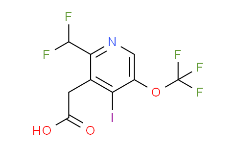 AM152409 | 1804353-33-0 | 2-(Difluoromethyl)-4-iodo-5-(trifluoromethoxy)pyridine-3-acetic acid