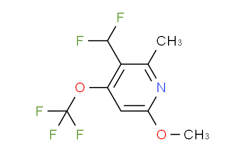 AM152411 | 1805081-23-5 | 3-(Difluoromethyl)-6-methoxy-2-methyl-4-(trifluoromethoxy)pyridine