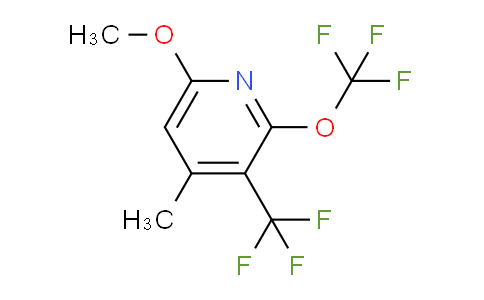 AM152418 | 1805119-27-0 | 6-Methoxy-4-methyl-2-(trifluoromethoxy)-3-(trifluoromethyl)pyridine