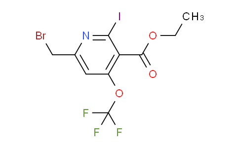 AM152419 | 1804439-50-6 | Ethyl 6-(bromomethyl)-2-iodo-4-(trifluoromethoxy)pyridine-3-carboxylate
