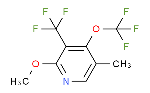 AM152420 | 1806232-82-5 | 2-Methoxy-5-methyl-4-(trifluoromethoxy)-3-(trifluoromethyl)pyridine
