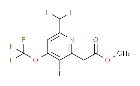 AM152426 | 1805106-74-4 | Methyl 6-(difluoromethyl)-3-iodo-4-(trifluoromethoxy)pyridine-2-acetate