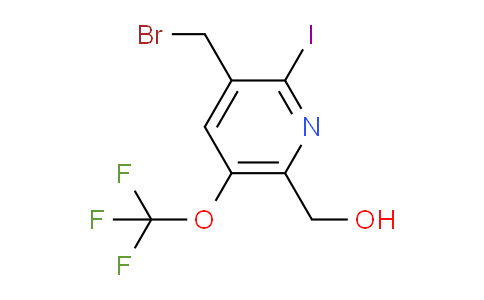 AM152427 | 1804839-22-2 | 3-(Bromomethyl)-2-iodo-5-(trifluoromethoxy)pyridine-6-methanol