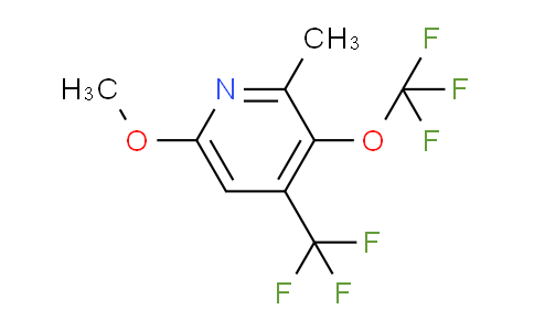 AM152428 | 1804747-20-3 | 6-Methoxy-2-methyl-3-(trifluoromethoxy)-4-(trifluoromethyl)pyridine