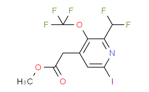 AM152429 | 1804003-37-9 | Methyl 2-(difluoromethyl)-6-iodo-3-(trifluoromethoxy)pyridine-4-acetate