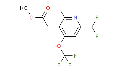 AM152433 | 1806035-24-4 | Methyl 6-(difluoromethyl)-2-iodo-4-(trifluoromethoxy)pyridine-3-acetate