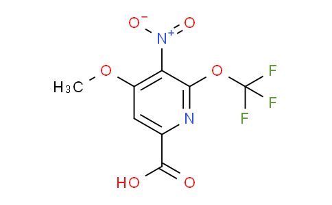 AM152434 | 1804645-46-2 | 4-Methoxy-3-nitro-2-(trifluoromethoxy)pyridine-6-carboxylic acid