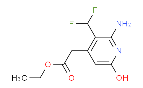 AM15244 | 1805137-29-4 | Ethyl 2-amino-3-(difluoromethyl)-6-hydroxypyridine-4-acetate