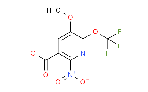 AM152443 | 1804645-55-3 | 3-Methoxy-6-nitro-2-(trifluoromethoxy)pyridine-5-carboxylic acid
