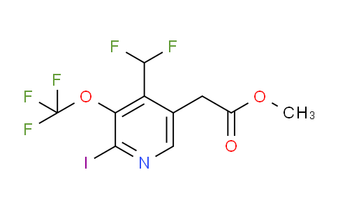 AM152451 | 1804440-81-0 | Methyl 4-(difluoromethyl)-2-iodo-3-(trifluoromethoxy)pyridine-5-acetate
