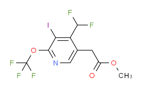 AM152454 | 1804918-22-6 | Methyl 4-(difluoromethyl)-3-iodo-2-(trifluoromethoxy)pyridine-5-acetate