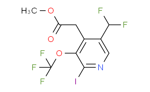 AM152456 | 1804353-98-7 | Methyl 5-(difluoromethyl)-2-iodo-3-(trifluoromethoxy)pyridine-4-acetate