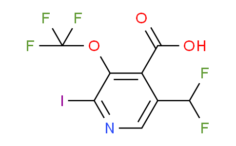 AM152457 | 1804917-17-6 | 5-(Difluoromethyl)-2-iodo-3-(trifluoromethoxy)pyridine-4-carboxylic acid