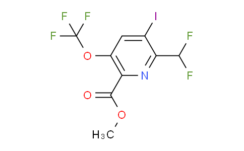 AM152464 | 1804917-32-5 | Methyl 2-(difluoromethyl)-3-iodo-5-(trifluoromethoxy)pyridine-6-carboxylate