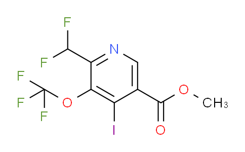 AM152467 | 1804352-81-5 | Methyl 2-(difluoromethyl)-4-iodo-3-(trifluoromethoxy)pyridine-5-carboxylate