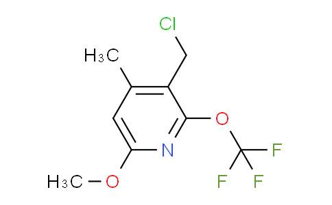 AM152469 | 1804007-36-0 | 3-(Chloromethyl)-6-methoxy-4-methyl-2-(trifluoromethoxy)pyridine