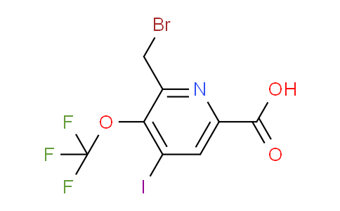 AM152470 | 1804628-31-6 | 2-(Bromomethyl)-4-iodo-3-(trifluoromethoxy)pyridine-6-carboxylic acid