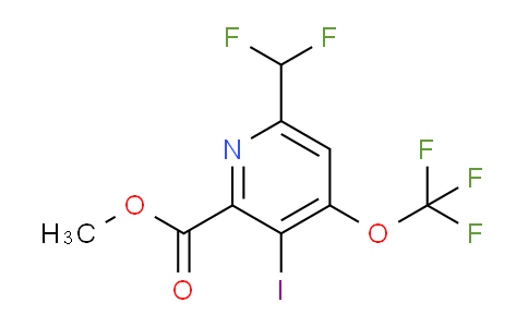 AM152471 | 1804781-82-5 | Methyl 6-(difluoromethyl)-3-iodo-4-(trifluoromethoxy)pyridine-2-carboxylate