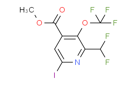 AM152473 | 1806026-49-2 | Methyl 2-(difluoromethyl)-6-iodo-3-(trifluoromethoxy)pyridine-4-carboxylate