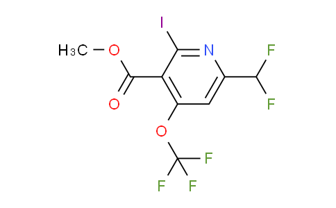 AM152474 | 1804917-41-6 | Methyl 6-(difluoromethyl)-2-iodo-4-(trifluoromethoxy)pyridine-3-carboxylate